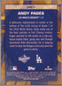 2026 Topps Chrome Andy Pages #CHAMP-12 World Series Champions Gold /50