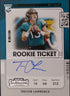 2021 Panini Contenders Optic Trevor Lawrence Rookie Ticket RPS Auto #101
