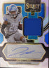 2023 Panini Select - Rookie Signature Jahmyr Gibbs #RSM-JGI Silver Prizm /199