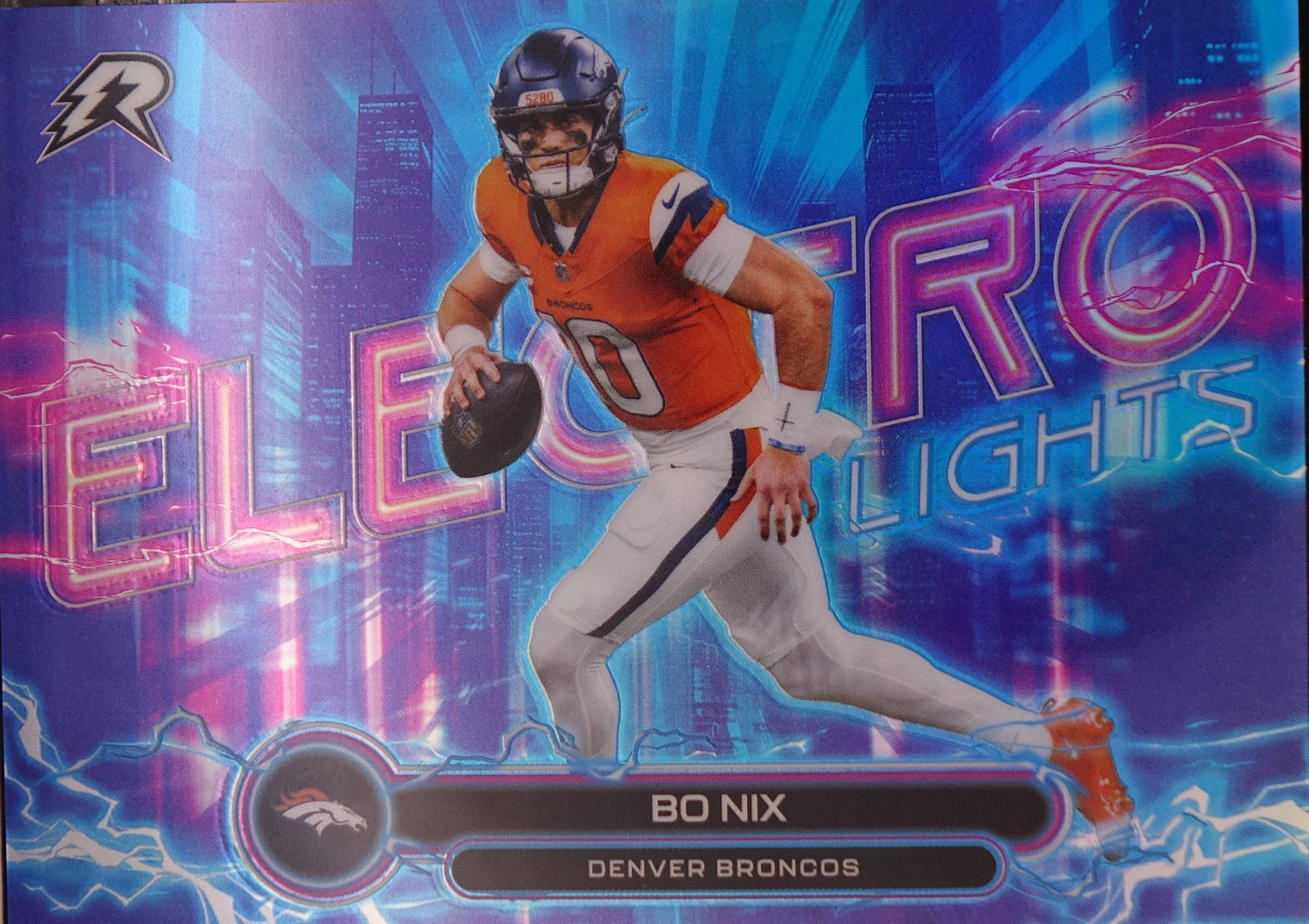 Topps 2025 Electro Lights CASE HIT EL-8 Bo Nix