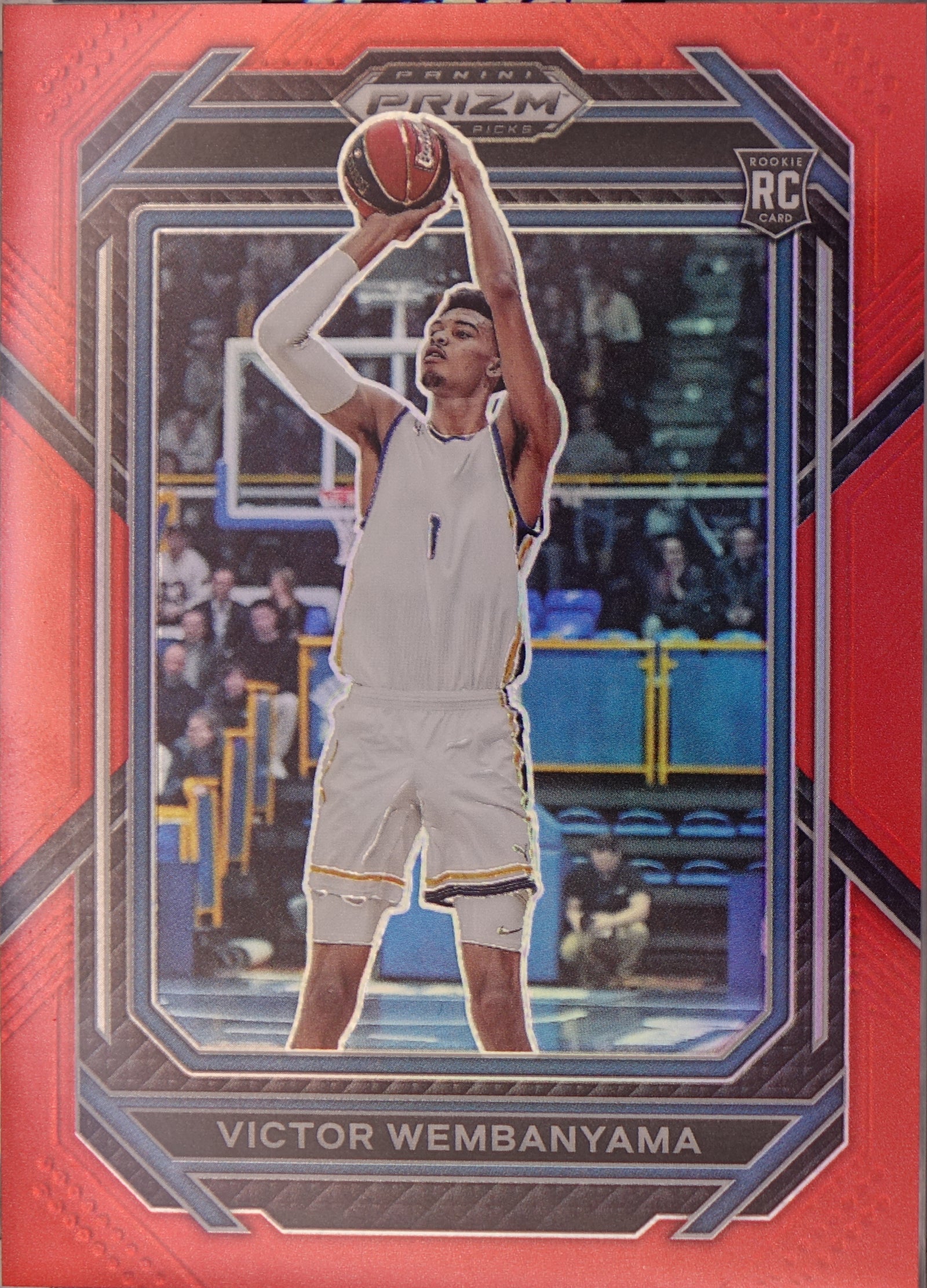 2023-24 Panini Prizm Draft Picks - Victor Wembanyama #2 Red Prizm /299