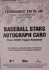 2025 topps Fernando Tatis jr autograph #bsau-ft