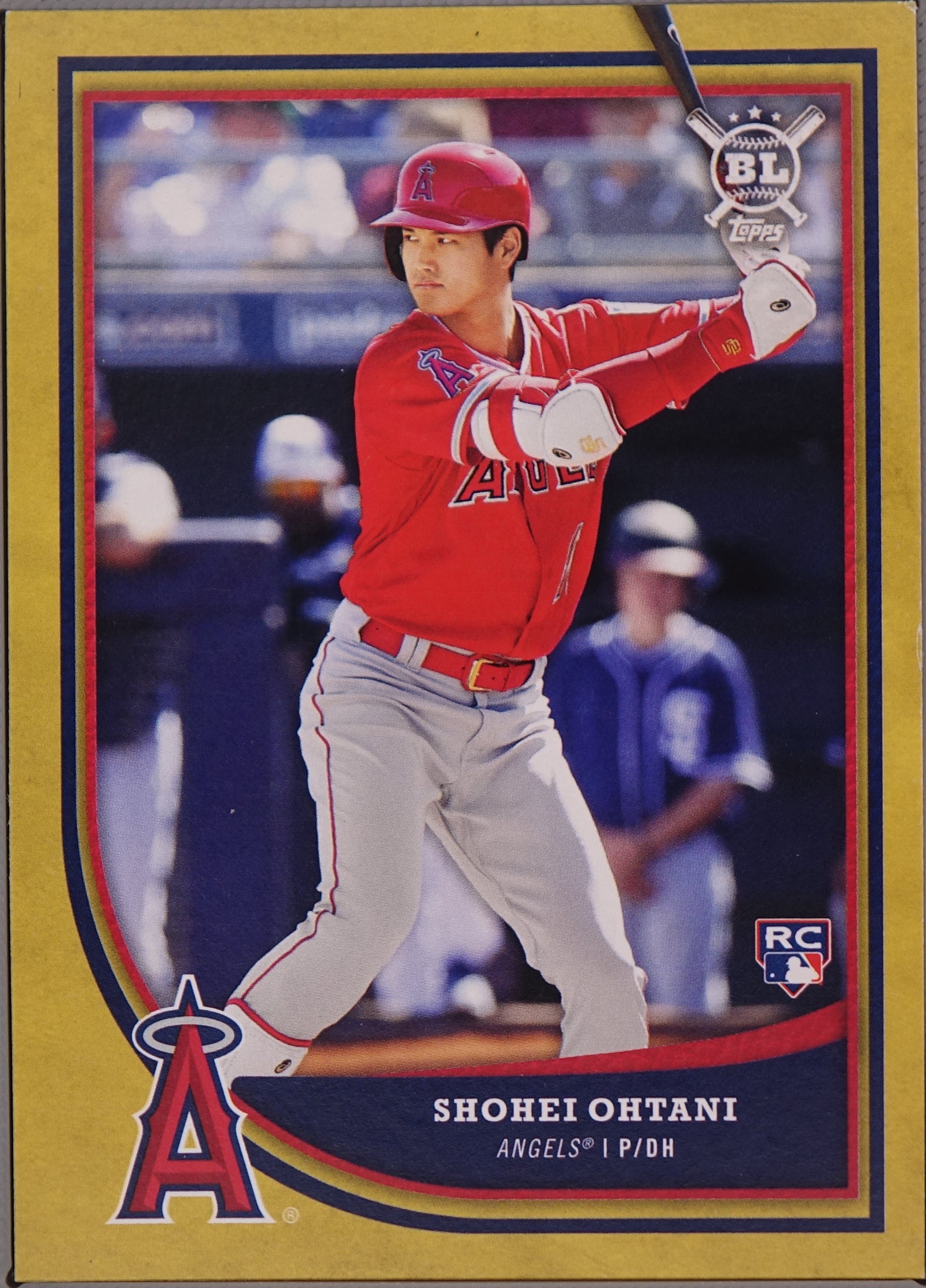 2018 Topps Big League - Shohei Ohtani #141 Gold (RC)