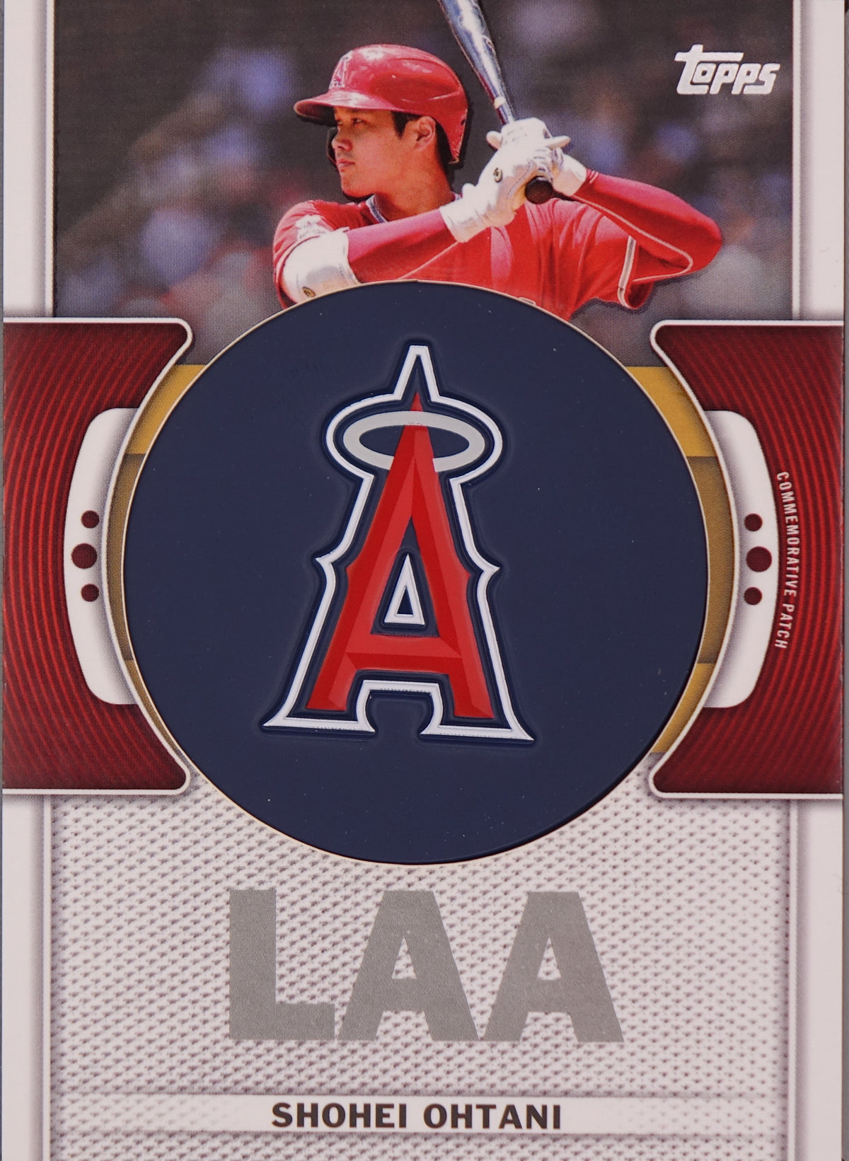 Topps Series 1 2023 Shohei Ohtani Los Angeles Angels Patch Relic #TLP-SO