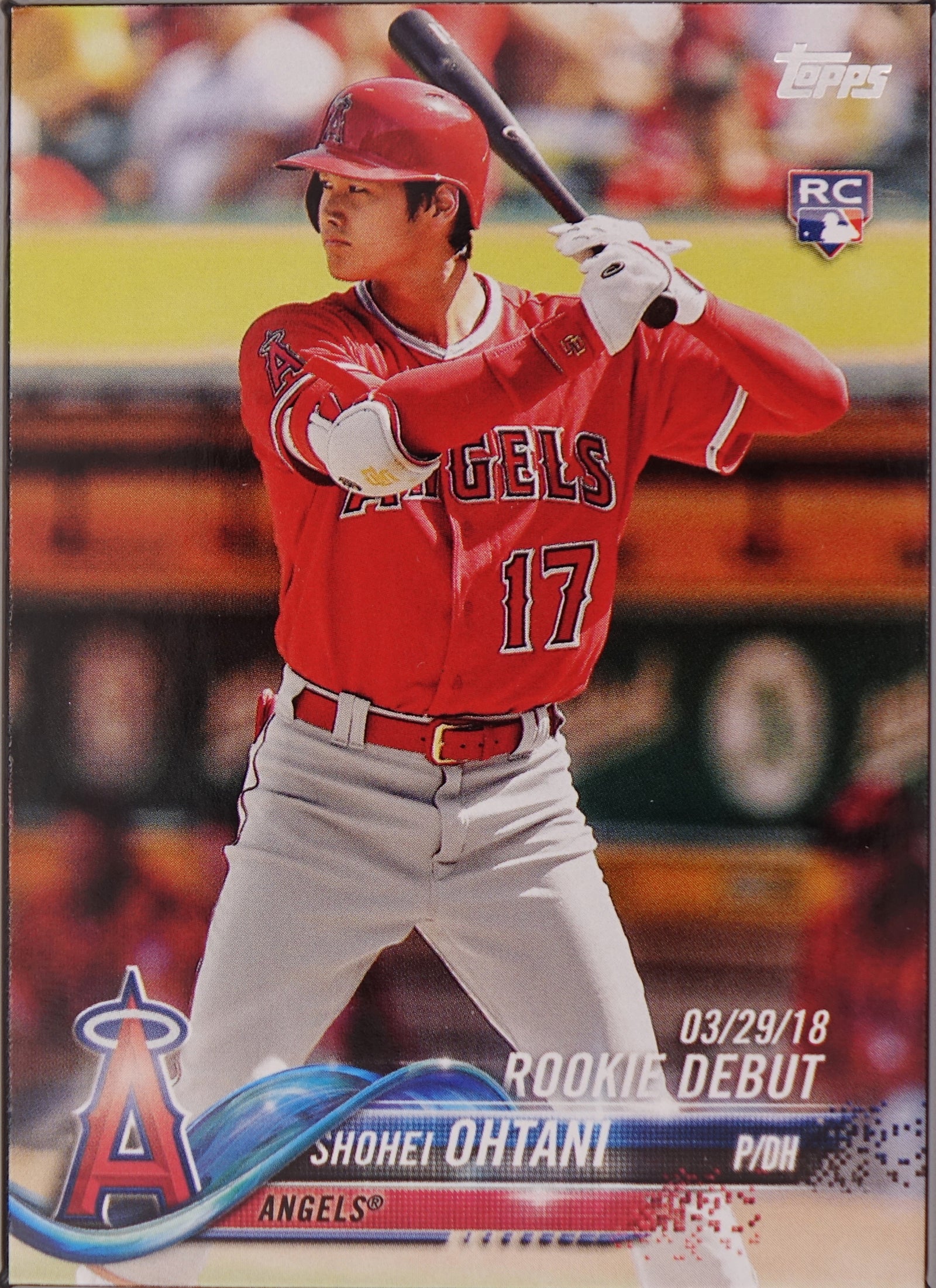 2018 Topps Update Shohei Ohtani Rookie RC #US285