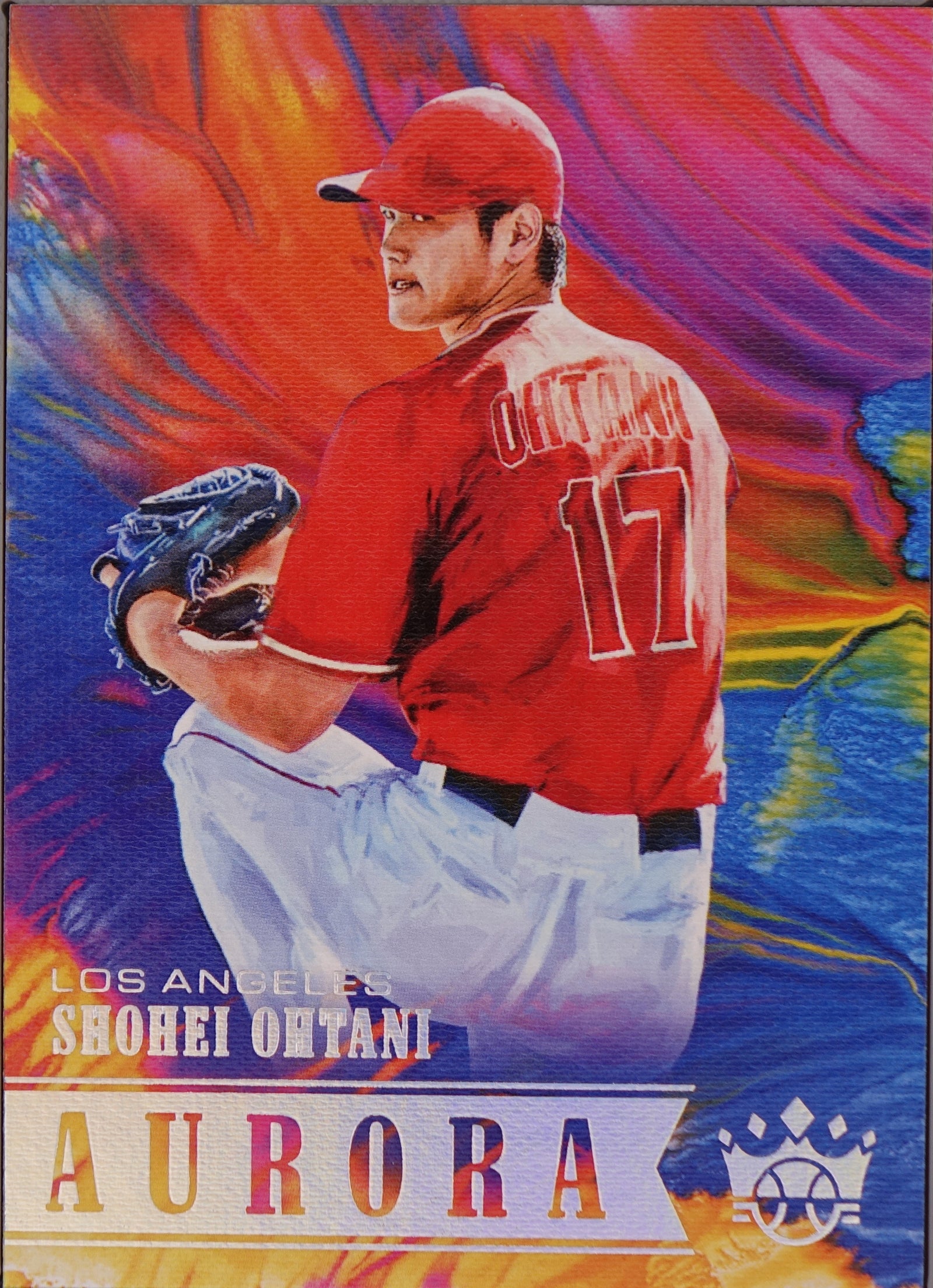 Shohei Ohtani - 2018 Panini Diamond Kings Rookie Aurora #A10