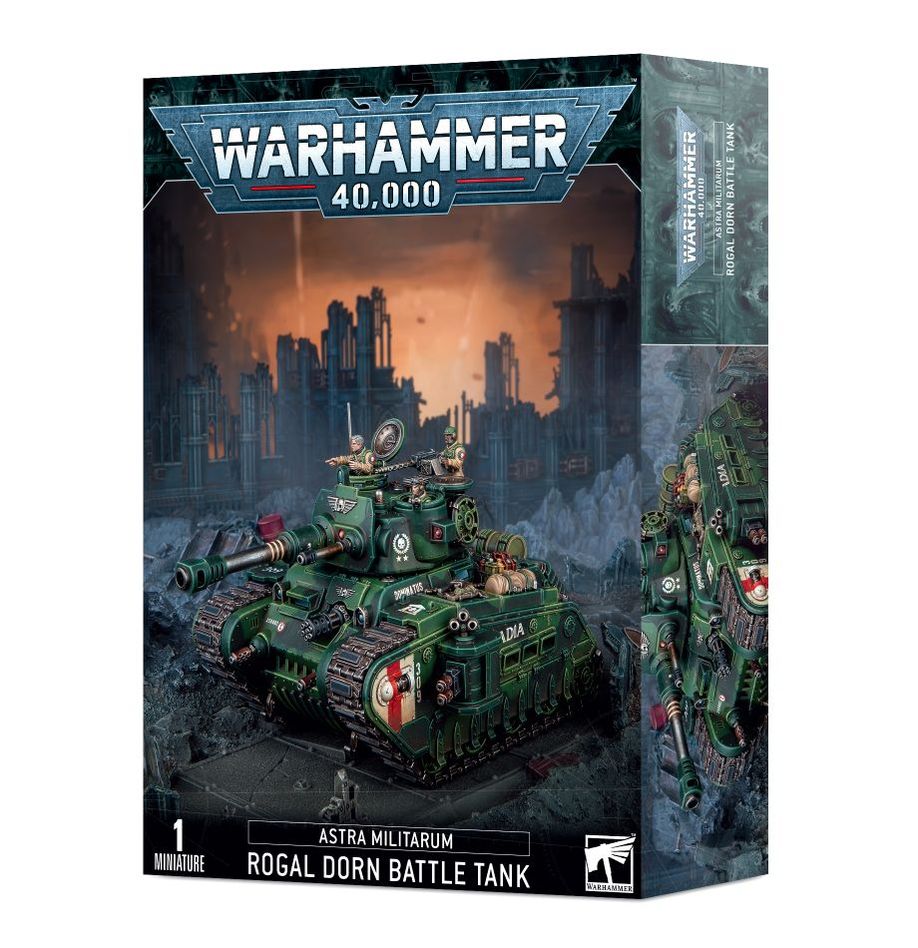 Warhammer 40k Astra Militarum: Rogal Dorn Battle Tank