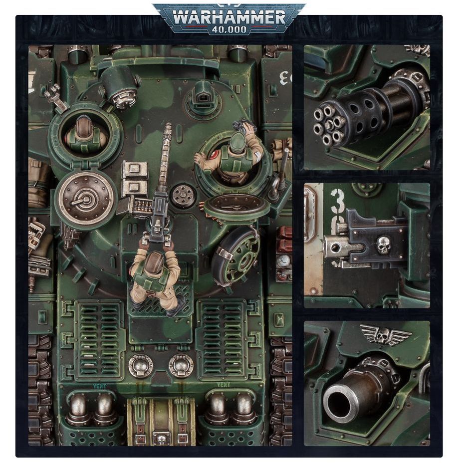 Warhammer 40k Astra Militarum: Rogal Dorn Battle Tank