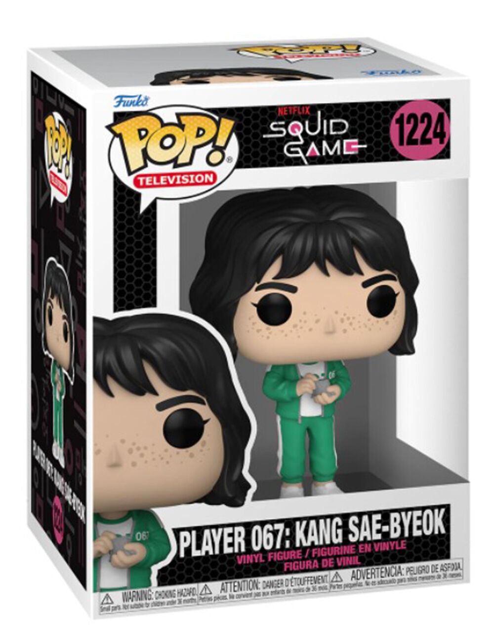 Funko Pop! Squid Game Pop Player 067: Kang Sae-Byeok