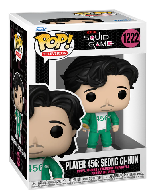 Funko Pop! Squid Game Pop Player 456: Seong Gi-Hun