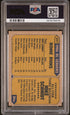 1987 TOPPS 597 MIKE SCHMIDT ALL-STAR PSA 9 - back
