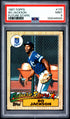1987 TOPPS 170 BO JACKSON FUTURE STARS PSA 9 - front