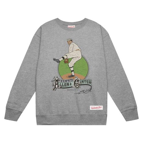 Topps Allen & Ginter Grey Vintage Pitcher Crewneck Shirt