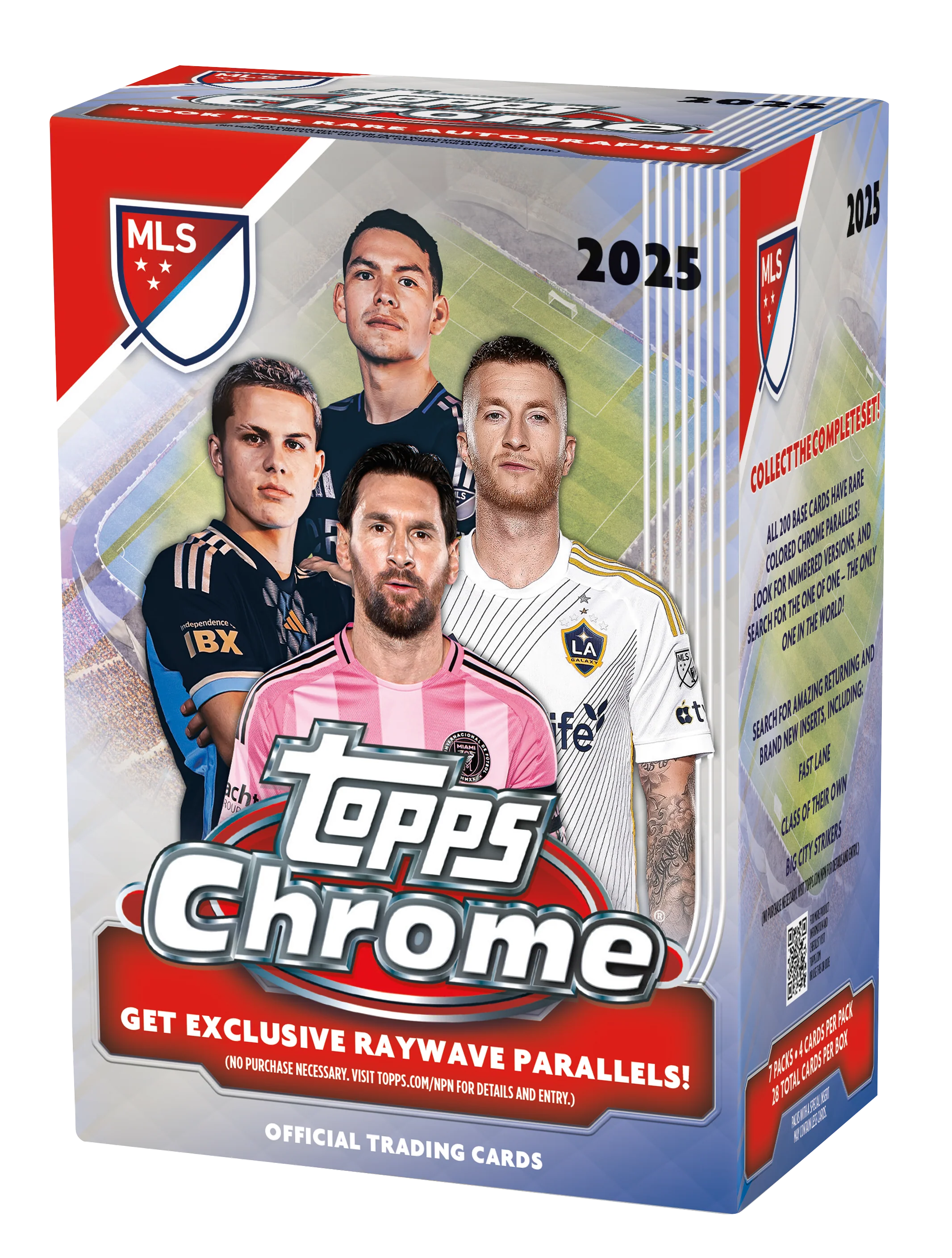 2025 Topps Chrome MLS Blaster Box