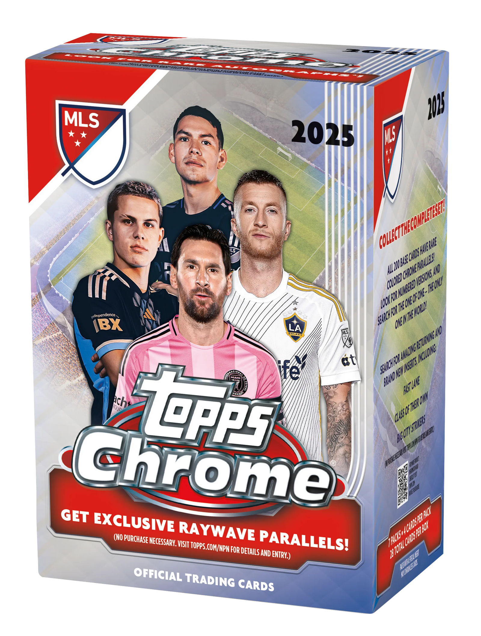 2025 Topps Chrome MLS Blaster Box