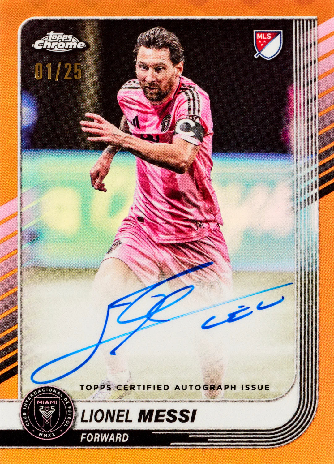 2025 Topps Chrome MLS Hobby Box