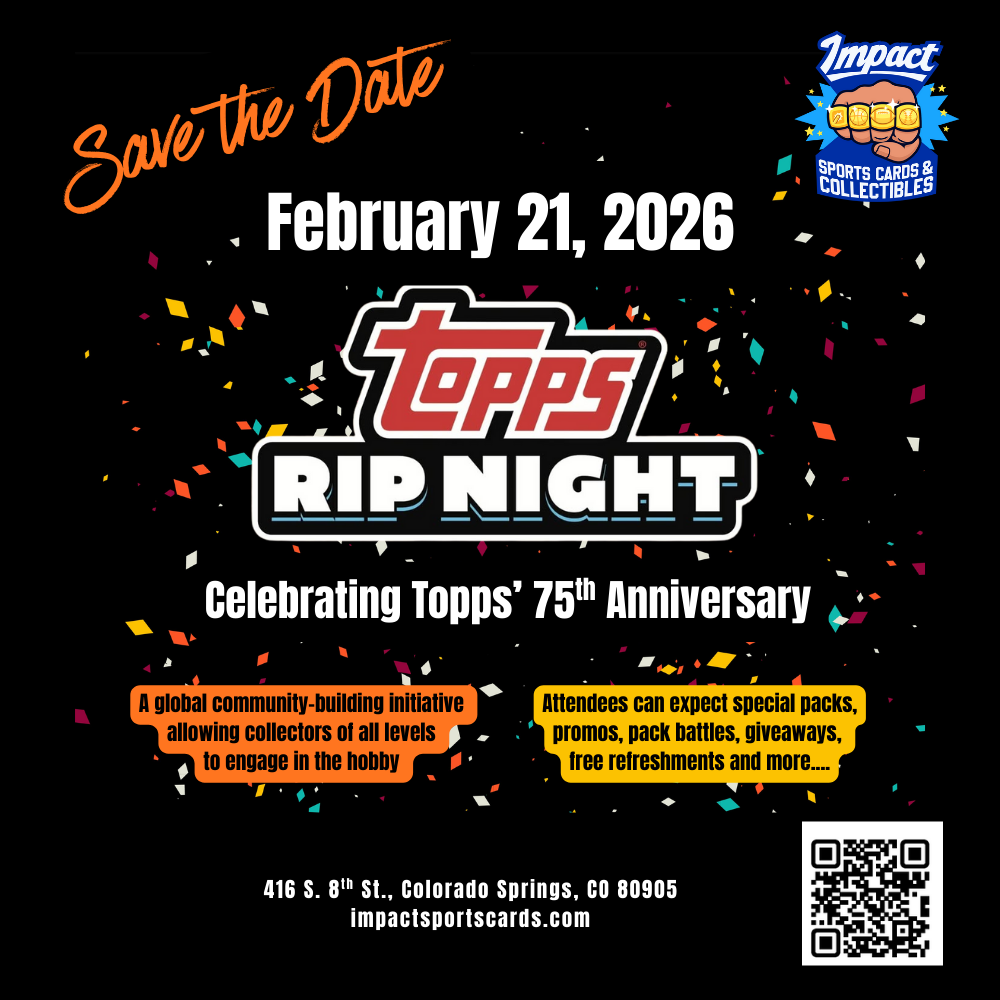 Topps RIP Night - February 21, 2026 @ 4PM