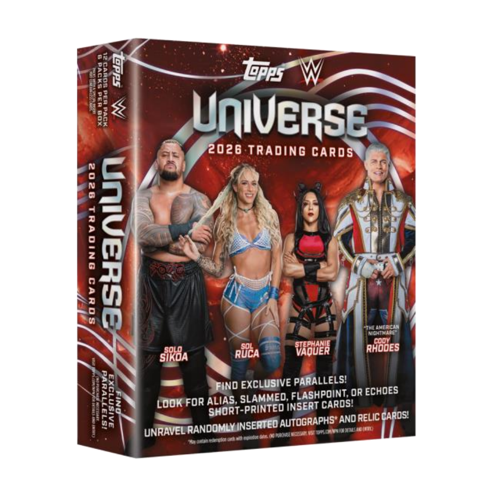 2026 Topps Universe WWE Wrestling Mega Box