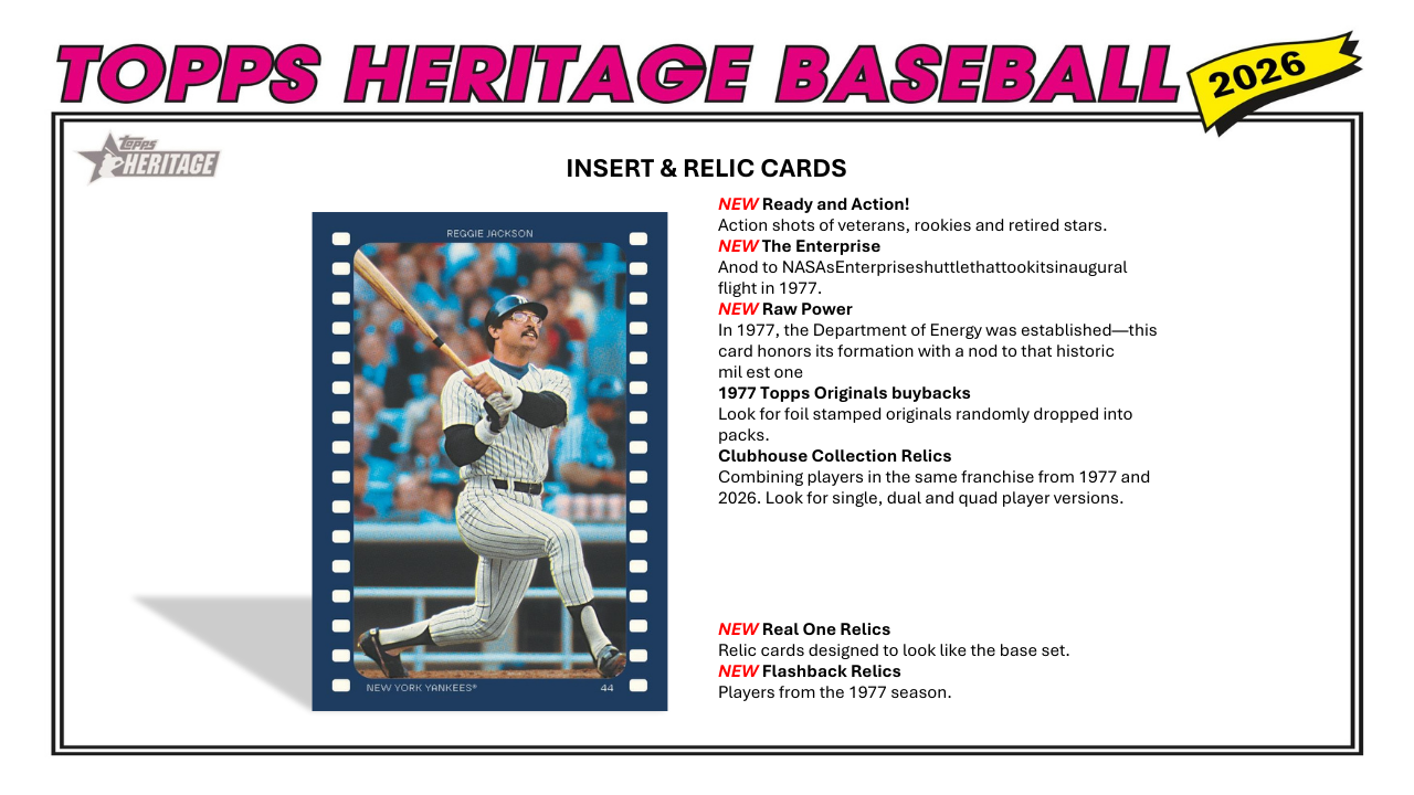2026 Topps Heritage Baseball Hobby Packs