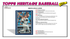 2026 Topps Heritage Baseball Hobby Packs