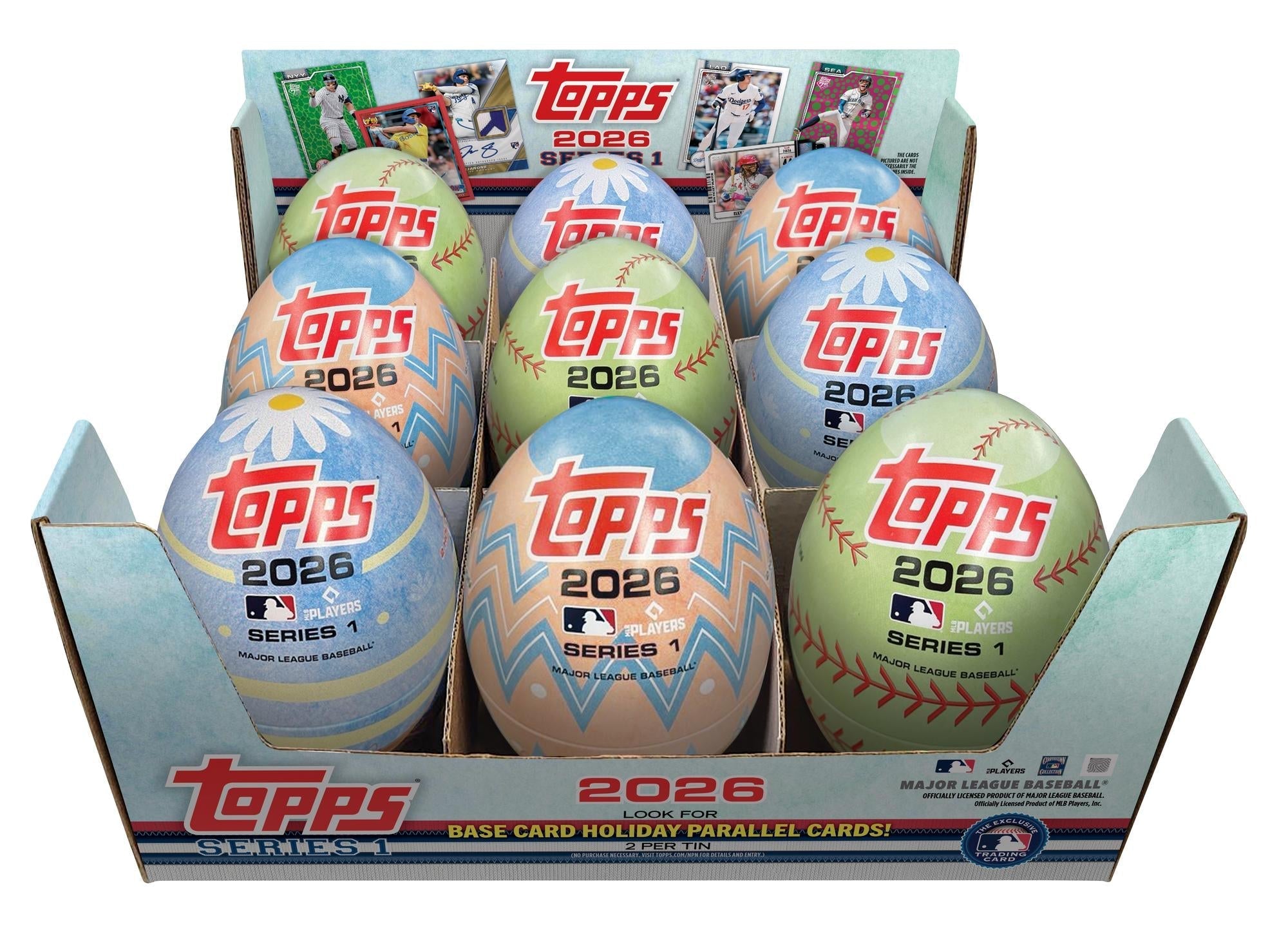 2026 Topps Series 1 Baseball Tin 9-pack