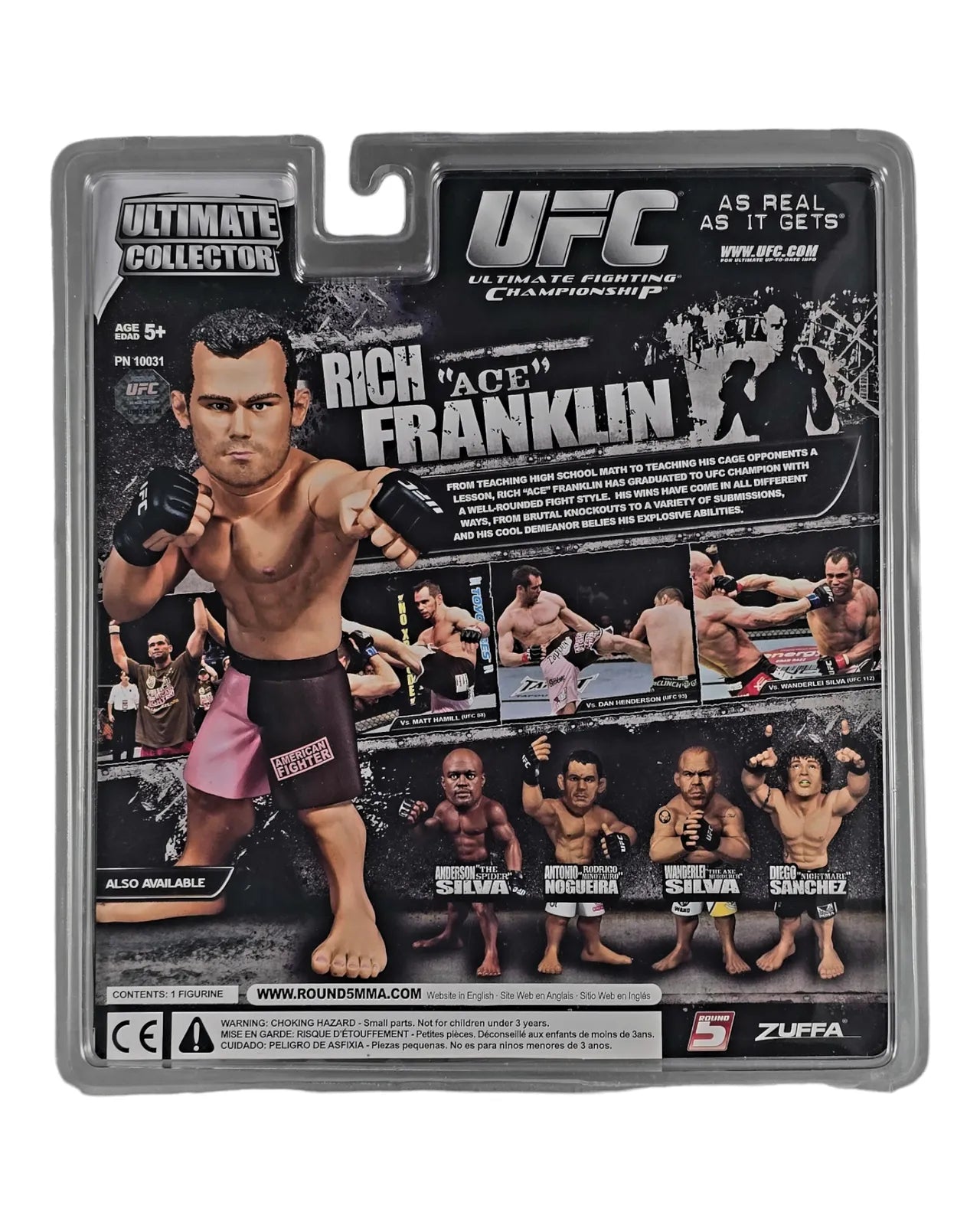 UFC Ultimate Collector Series 3 Rich Franklin Action Figure