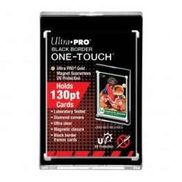 Ultra Pro 130PT UV One-touch Magnetic Holder (Black Border)