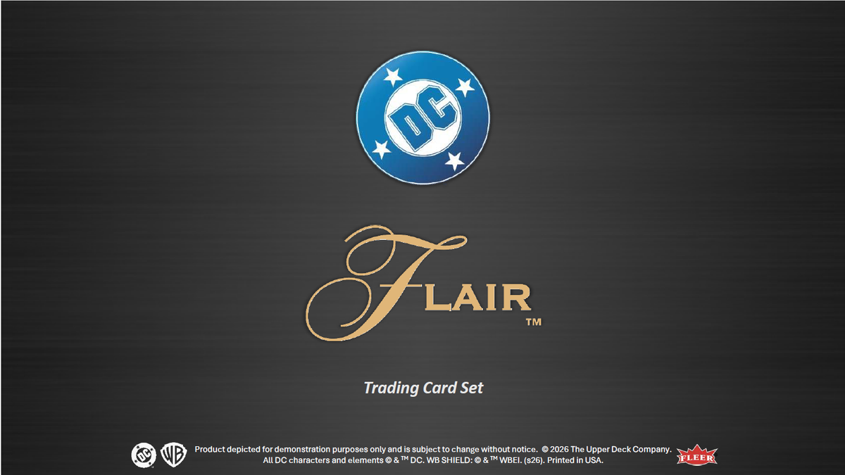 Upper Deck Flair DC Hobby Box (POS)
