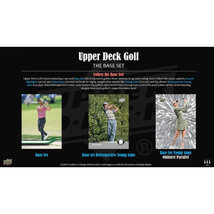 2026 Upper Deck Golf Hobby Box PREORDER (Pricing In Store Only) PREORDER