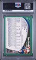 2002 TOPPS 248 TOM BRADY PSA 8.5 - back