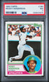 1983 TOPPS 180 RICKEY HENDERSON PSA 7 - front