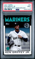 2021 Topps 1986 Topps Baseball 35Th Anniversary 60 Ken Griffey Jr. PSA 9