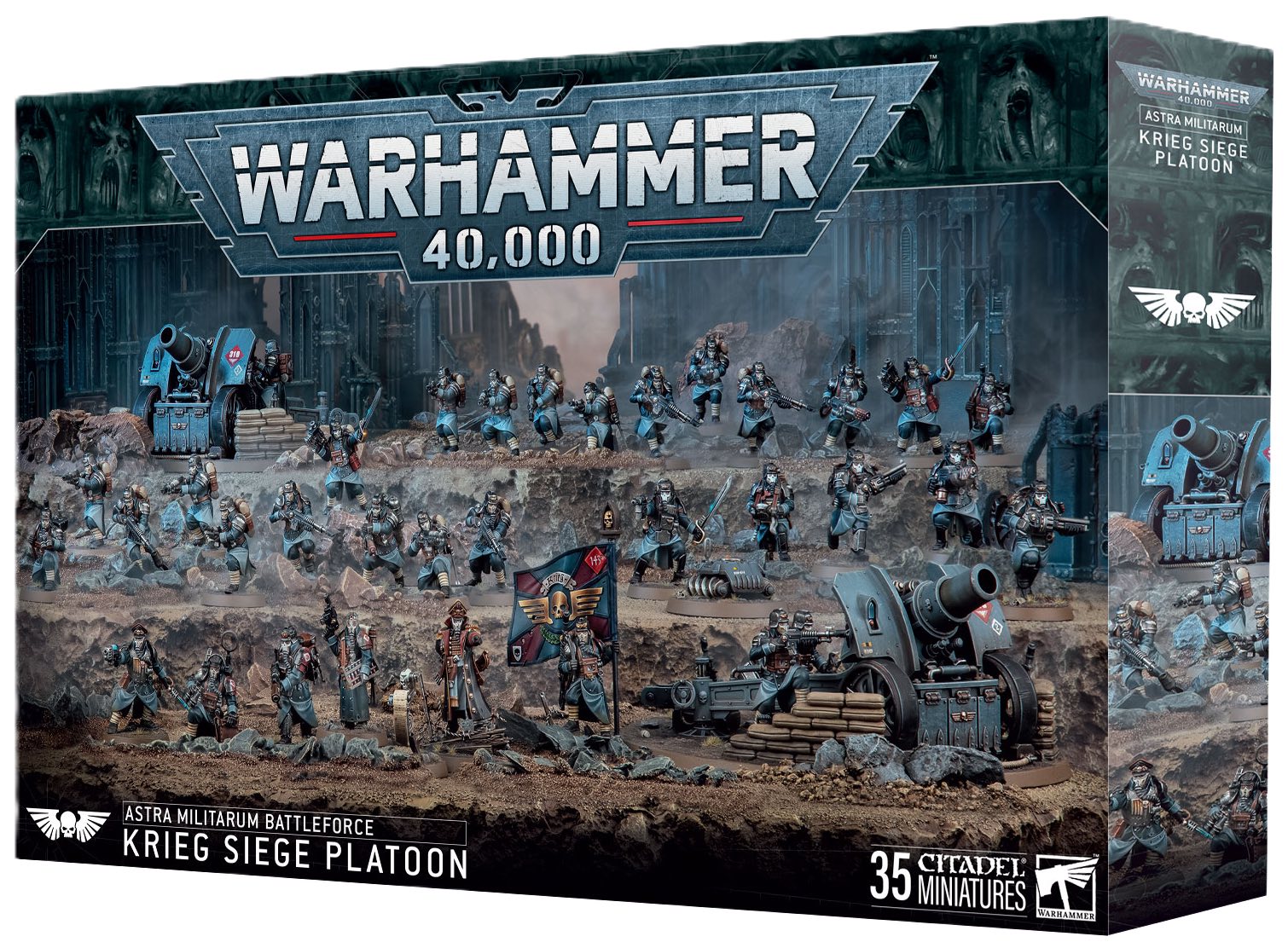 Warhammer 40k Astra Militarum Battleforce: Krieg Siege Platoon