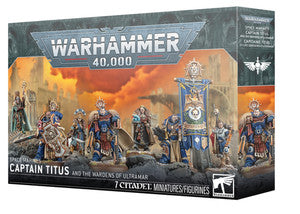 Warhammer 40k Captain Titus and The Wardens of Ultramar