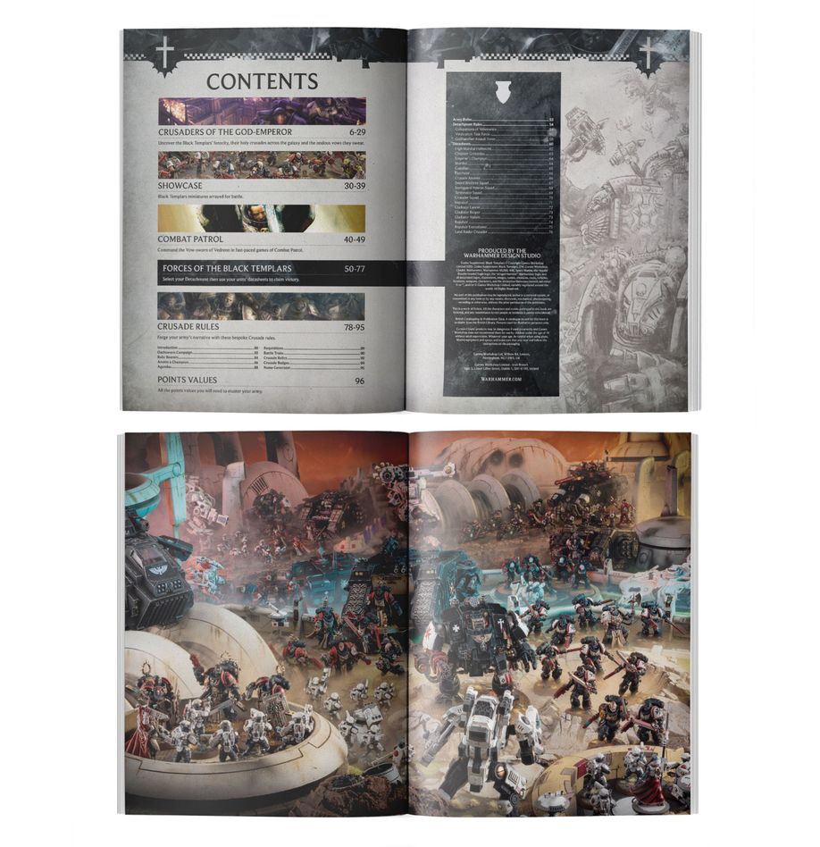 Warhammer 40k Codex Supplement: Black Templars (ENG)