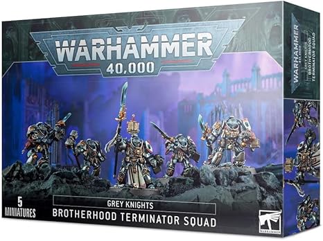 Warhammer 40k Grey Knights Brotherhood Terminator Squad