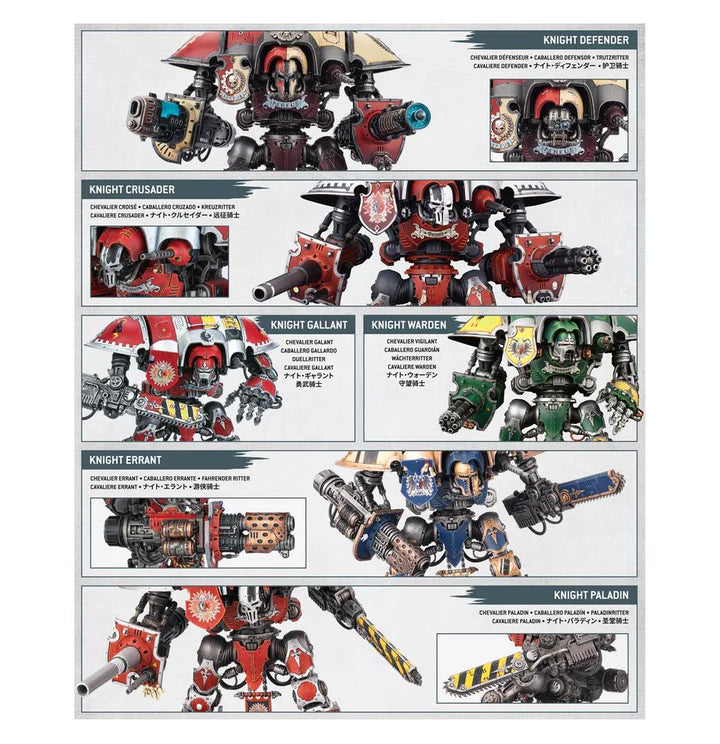 Warhammer 40k Imperial Knights Knight Questoris