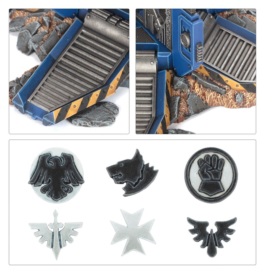 Warhammer 40k Space Marines Drop Pods