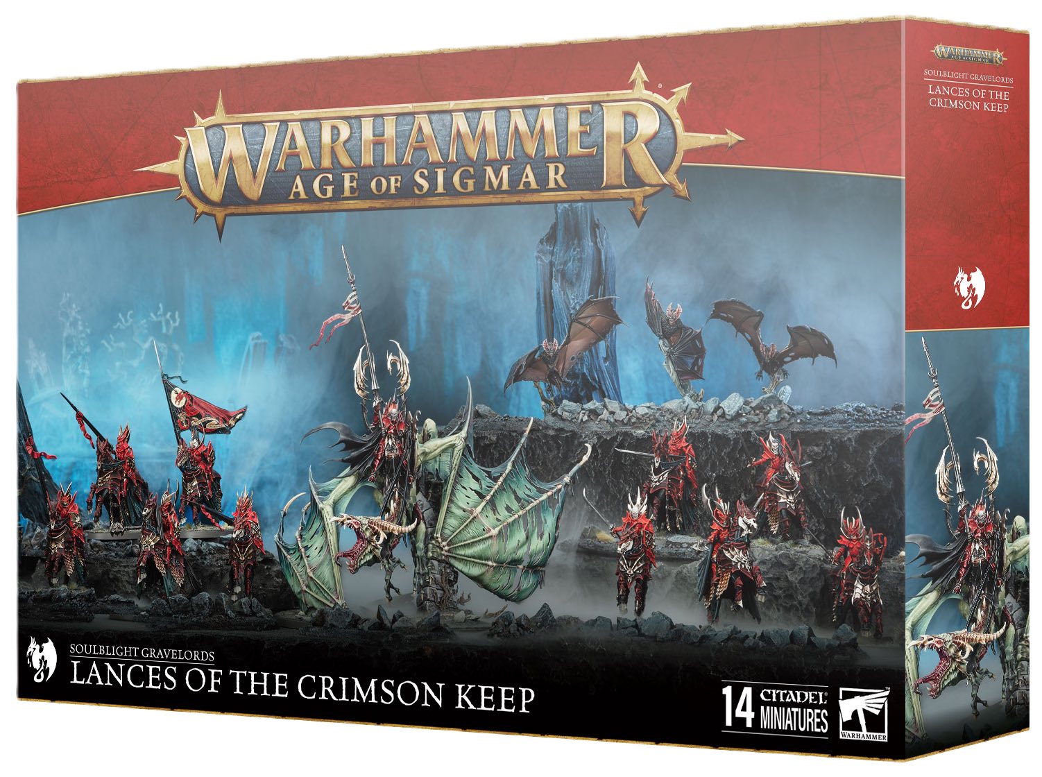 Warhammer Age of Sigmar Soulblight Gravelords: Lances of the Crimson Keep
