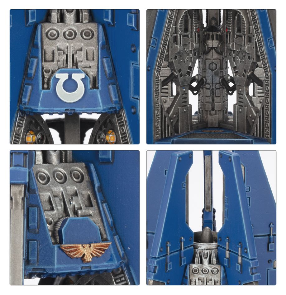 Warhammer 40k Space Marines Drop Pods