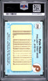 1982 FLEER 256 PETE ROSE PSA 8 - back