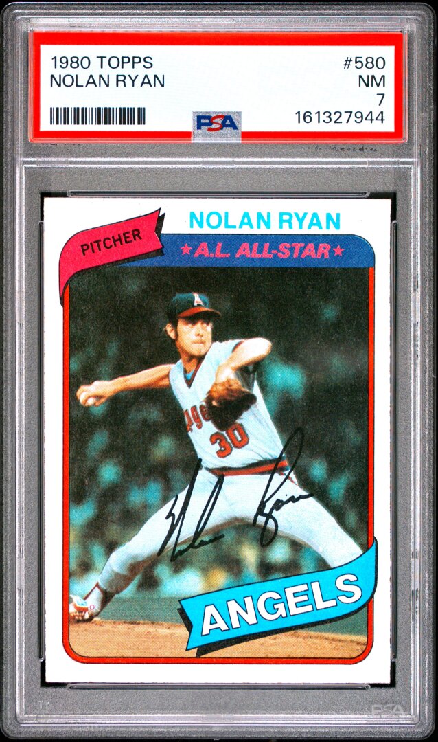 1980 Topps Nolan Ryan PSA 7 #580