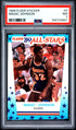 1989 Fleer Sticker Magic Johnson PSA 7 #5