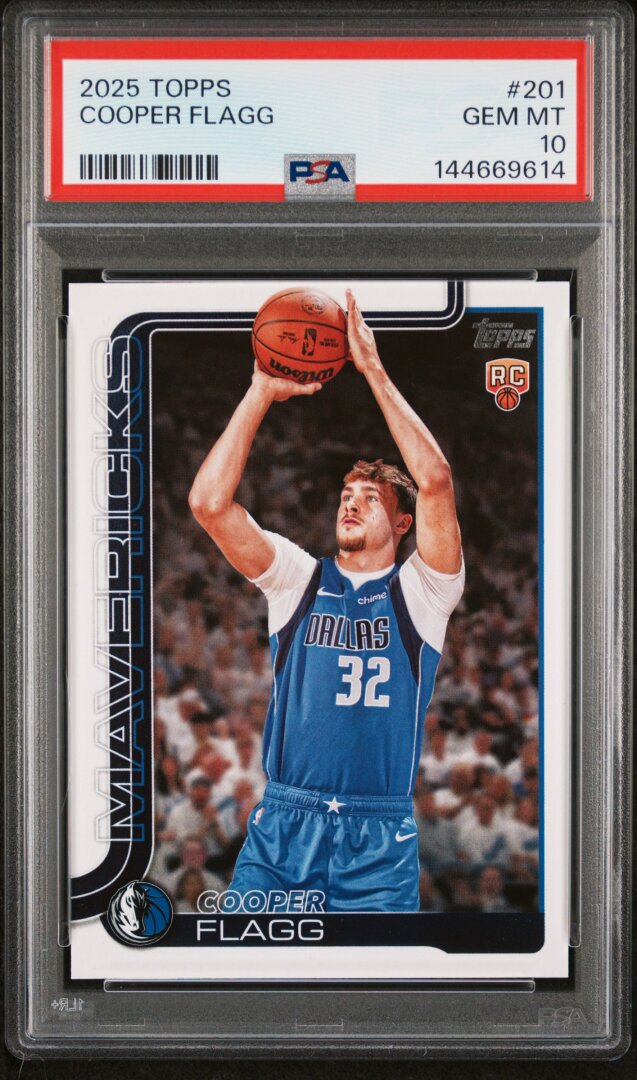 2025 Topps Cooper Flagg PSA 10 #201