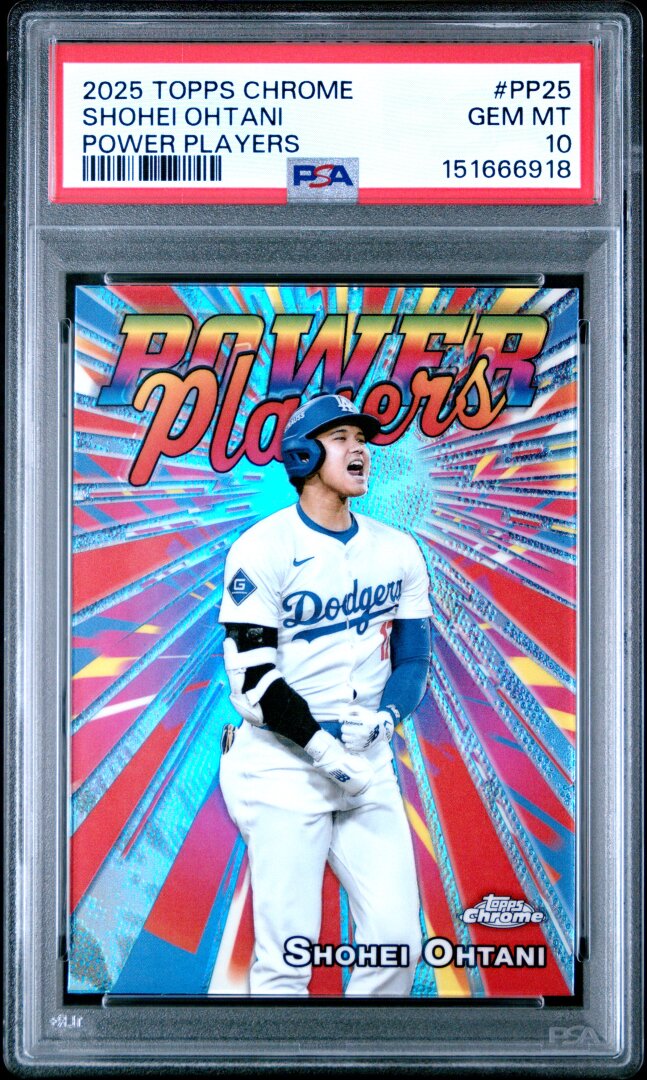 2025 Topps Chrome Power Players Shohei Ohtani PSA 10 #PP25