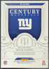 2025 Panini National Treasures Malik Nabers Century Materials Patch #CM-MNS