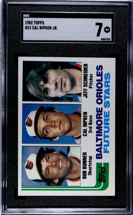 1982 Topps Cal Ripken Jr.  RC SGC 7