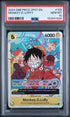 2024 One Piece Op07-500 Years In The Future Monkey D. Luffy PSA 10 #109