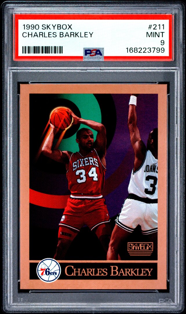 1990 Skybox Charles Barkley PSA 9 #211