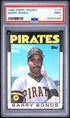 1986 Topps Traded Barry Bonds RC PSA 9 #11T